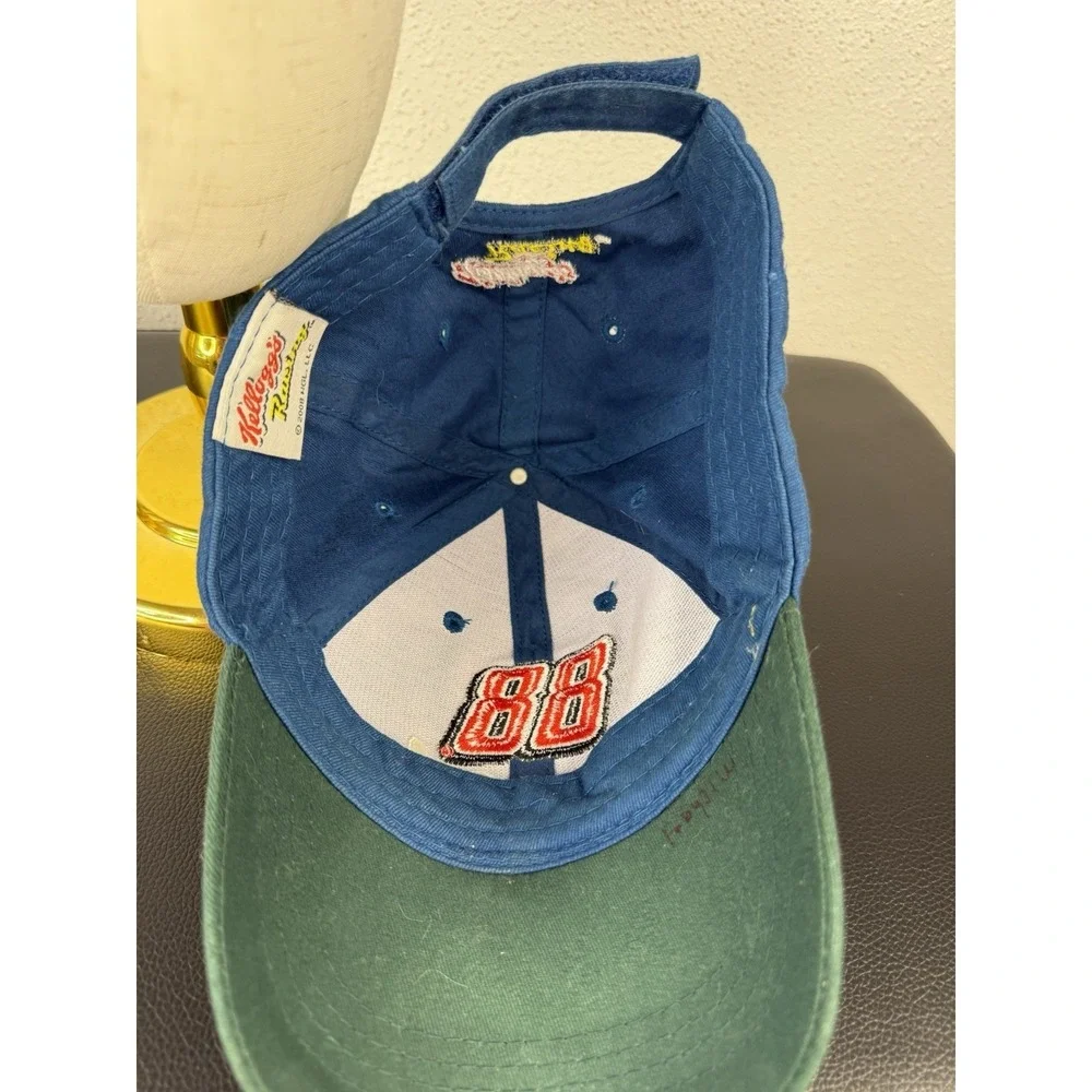 Kellogg's Racing Dale Earnhardt Jr 88 Hat Mens OSFA Blue Green NASCAR Cap 2008